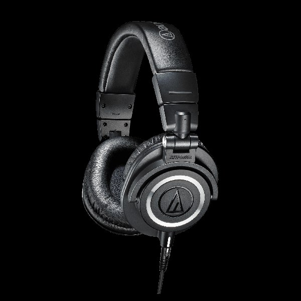 Audio-Technica ATH-M50x studio headphones — Black